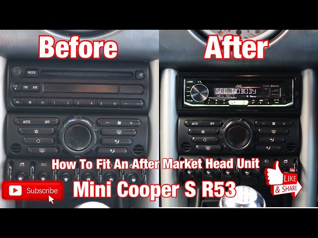How To Fit An After Market Stereo Mini Cooper S R53 