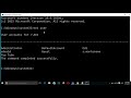 Add and delete user accounts with command prompt in windows