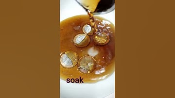 COKE VS.  RUSTY COIN EXPERIMENT #GLENJ  #SHORTS