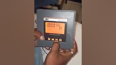 Nippen Automatic power factor relay 36L 3 phase 3ct