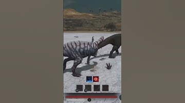 Path of titans sucho tlc vs Rex #dinosaur #gaming #dinofight #pathoftitans #suchomimus #tlc #rex