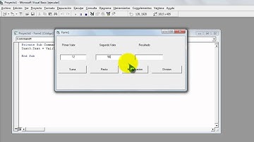 Visual basic 6.0 (operaciones basicas)