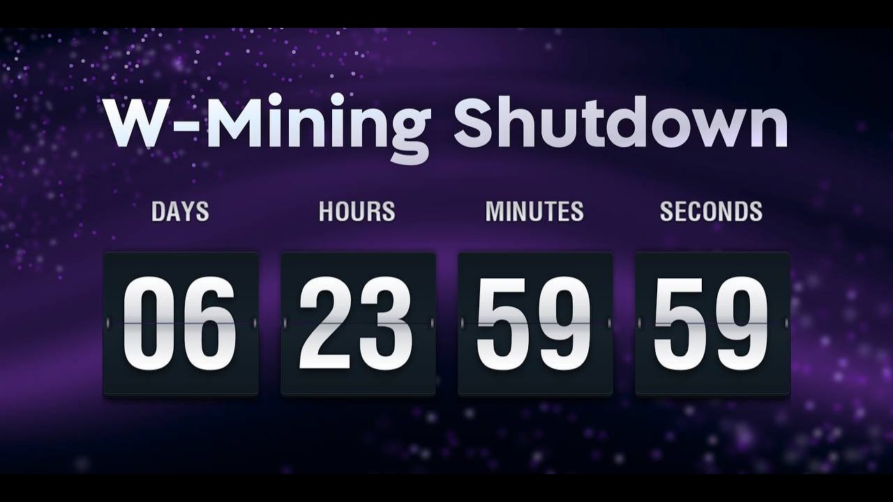 w-coin new updates - W coin mining end in 7 days - how to Claim $wcoin