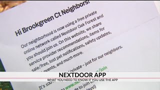 WATCH: What you should know about the Nextdoor app