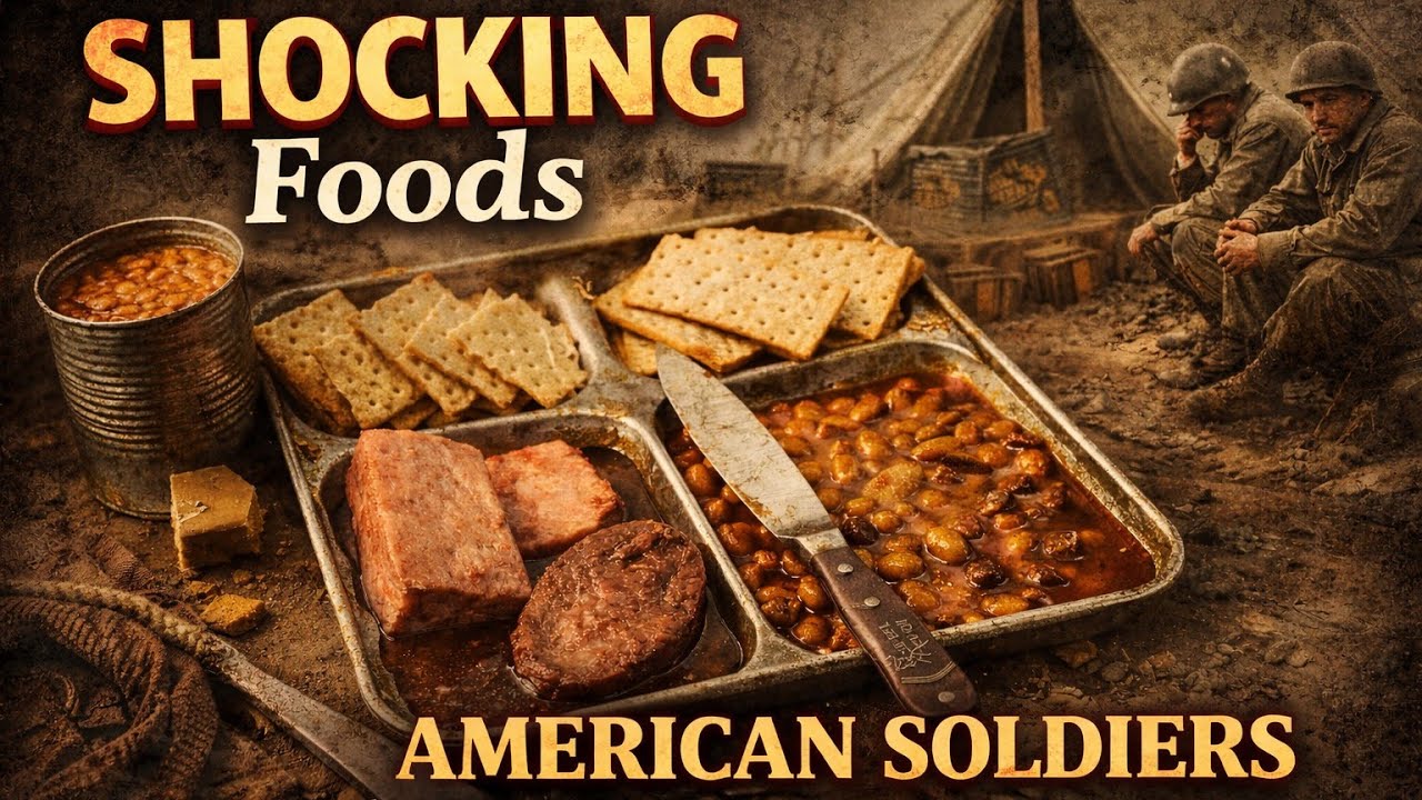 SHOCKING Foods American Soldiers Ate In Camps during WW2