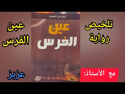 ملخص رواية عين الفرس الميلودي شغموم