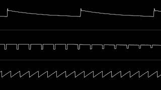 Powered by Drum Patterns (SID 6581) - Oscilloscope View