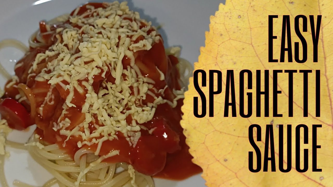 EASY SPAGHETTI SAUCE SA CORNED BEEF / PANLASANG PINOY / LUTONG PINOY