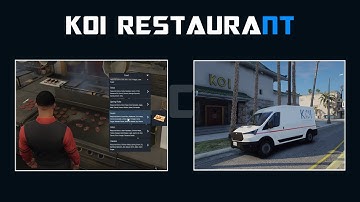 [QB, ESX] FIVEM KOI JOB SCRIPT | PREVIEW | TEBEX! | NoPixel Inspired