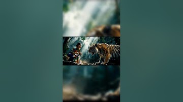 tạo video bằng công nghệ AI VEO 3 | bà cô đối đầu với hổ dữ|