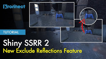 Excluding Realtime Reflections on specific objects with Shiny SSR 2