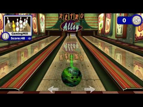 Gutterball Golden Pin Bowling review skittles bowling game on the PC!!!