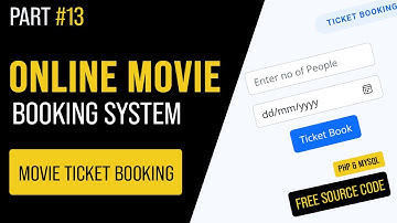 13 - Online Movie Ticket Booking in PHP/MySQL: Urdu/Hindi Online Movie Booking System