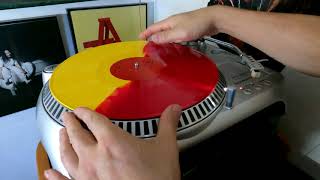 Billie Eilish Target Exclusive RED/YELLOW Split Don't Smile at Me Vinyl - Unboxing Review