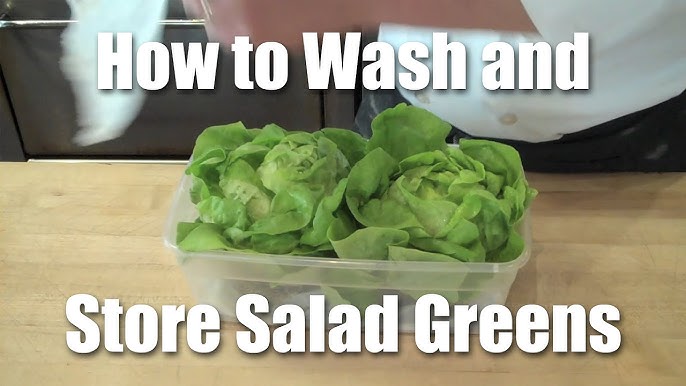 How to Dry Salad Greens Without Any Special Tools « Food Hacks ::  WonderHowTo