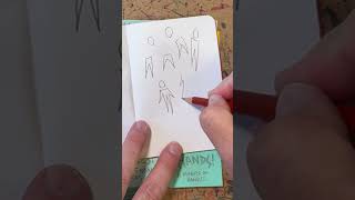 Learn to Draw Poses in Seconds! (Drawing Trick)