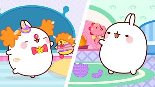 Space Friends and The Cute Little Dragon | Molang | Season 3 Episode 21&22