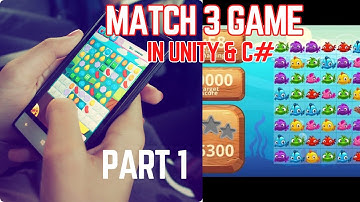 Create a Match 3 Game in Unity (Candy Crush Style) – Full Tutorial Part 1