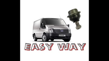 How to change a front ball joint on FORD TRANSIT MK7