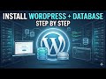 Tutorial Lengkap Install WordPress dan Database MySQL dari Nol (Pemula sampai Online)
