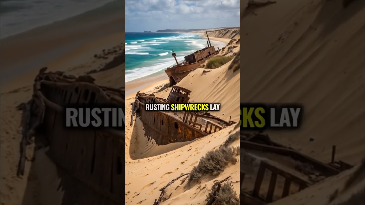 🌠 Skeleton Coast: Where Desert Meets Ocean🌊🌵