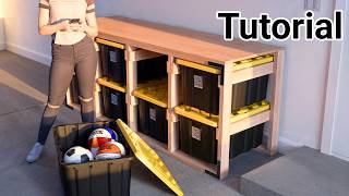 DIY 27-Gallon Tote Rack (4x2) Tutorial – Fits HDX/Costco/Lowe’s/Sam’s Club