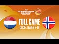 LIVE - Netherlands v Norway | FIBA U16 Women's European Championship 2022 - Division B