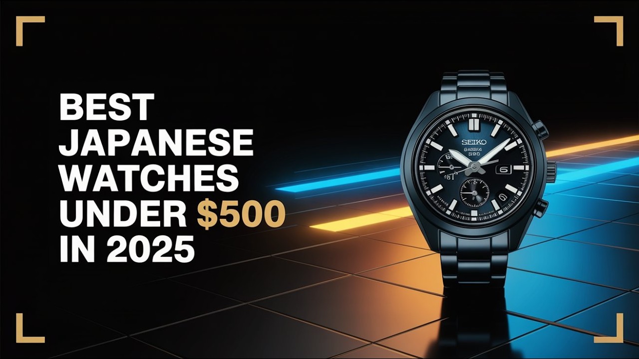 Best Japanese Watches Under $500 In 2025 – Style Meets Value! - YouTube