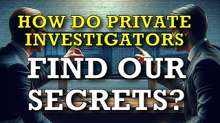 Private Investigator’s Secret Tips to Finding People’s Secrets  Private Investigator Training Video