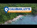 Calubian leyte  exploring a secret beach cove and caving