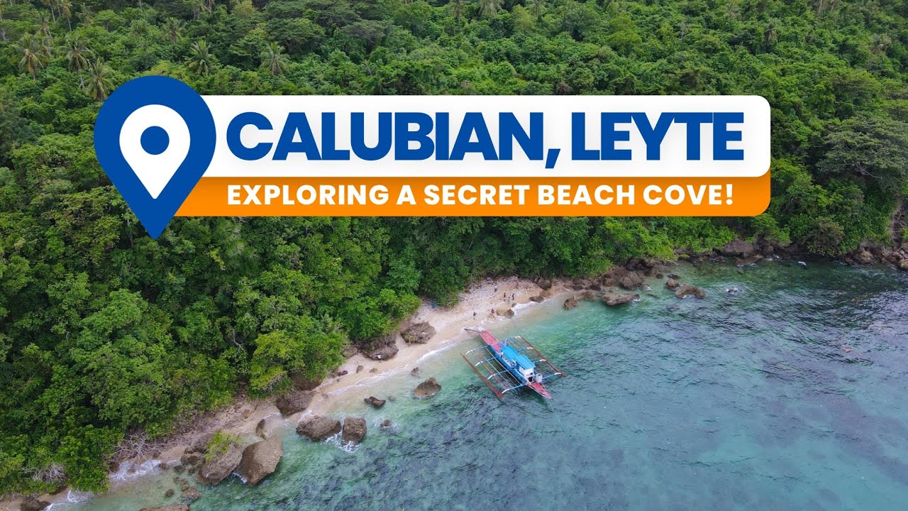Calubian Leyte  Exploring a Secret Beach Cove and Caving