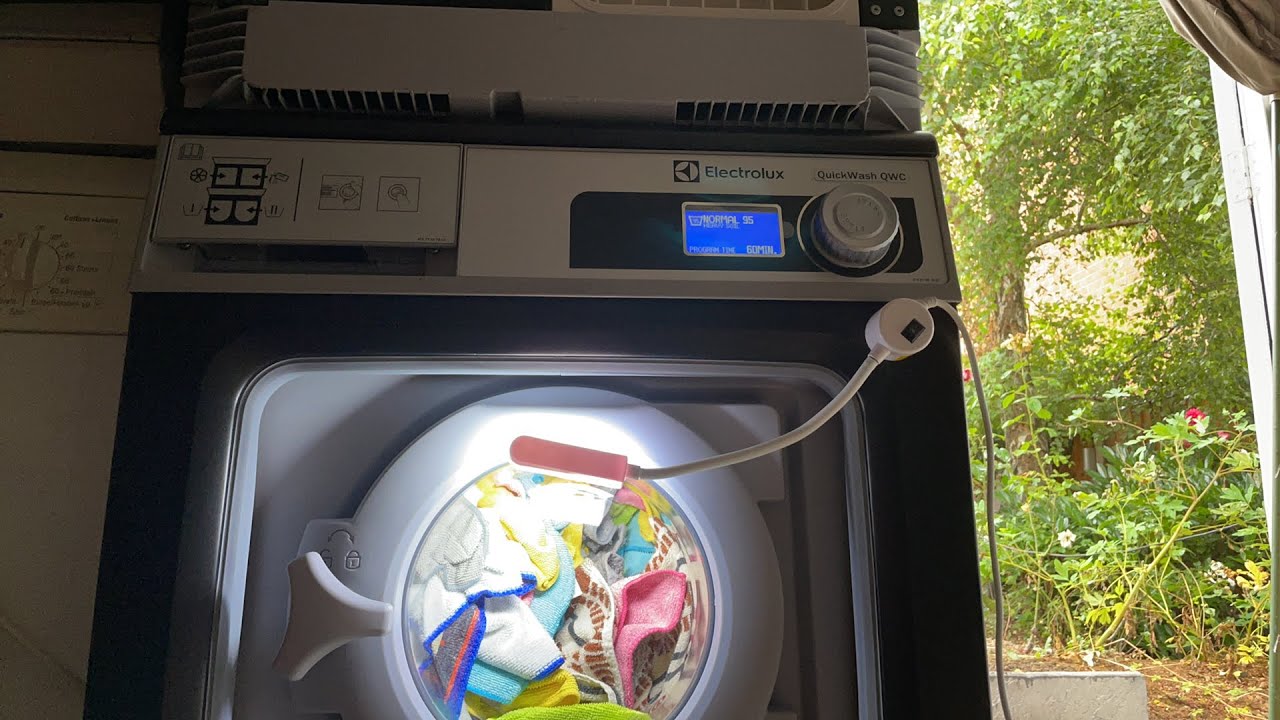 HogWash was live! Electrolux QWC Heavy Soil 95°c