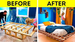 Jaw-Dropping Room Makeover || Home Decorating And Organizing Hacks