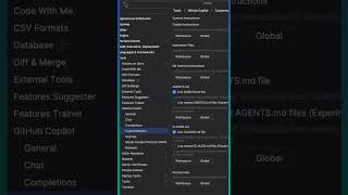 Open Copilot Settings Fast in IntelliJ