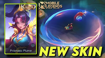 RUBY "PRISMATIC PLUME" AUGUST COLLECTOR SKIN | RUBY NEW SKIN | MLBB NEW SKIN