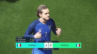 PES 2018 How I scored 4 goals in 35m, France vs France - Sofa Gamers screenshot 5