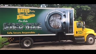 Bates Shred Truck Promo
