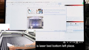 AEON MIRA Laser Engraving Machine LightBurn Camera Calibration Guide Video
