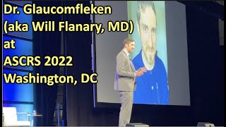 Dr. Glaucomfleken at ASCRS 2022 in Washington, DC.