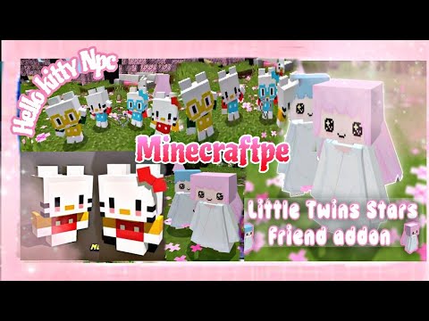 2 Cute Addons for Minecraft bedrock/pe 1.20-1.21+🌸💗 - YouTube