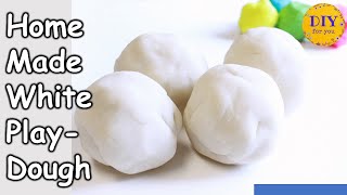 How to Make Bright White Playdough: Plus 9 Mix-in Ideas