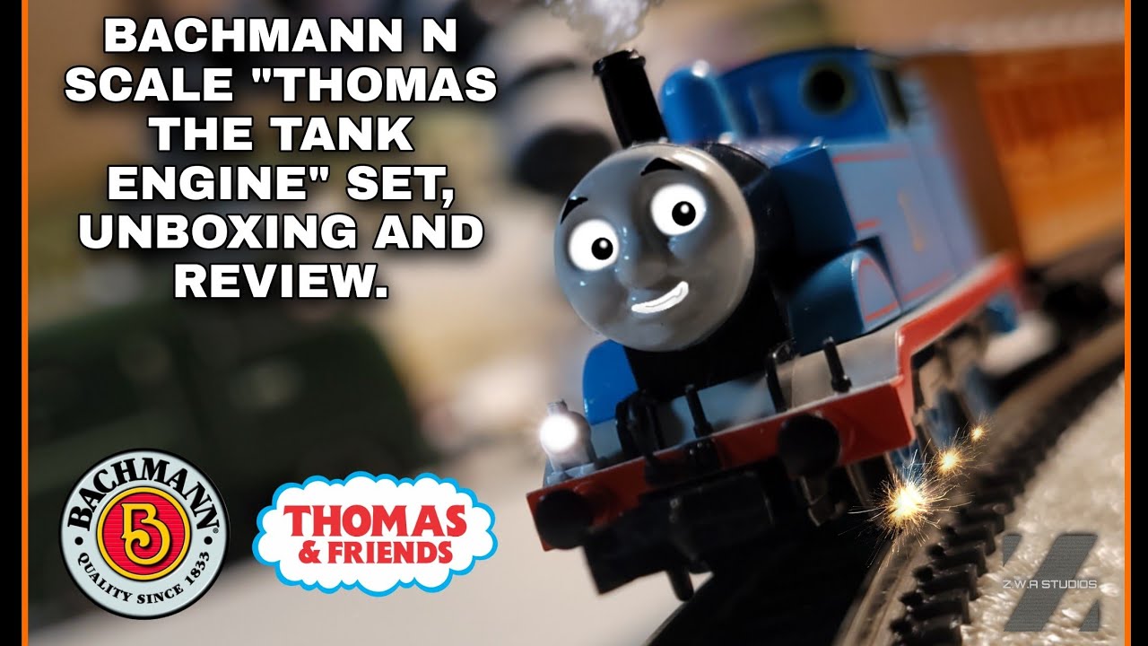 Bachmann N Scale "Thomas The Tank Engine" Unboxing And Review. - YouTube