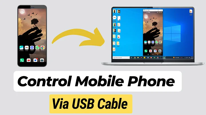 Take Full Control of Your Android Phone Using USB Cable