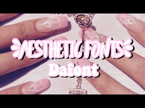 aesthetic editing fonts aesthetic editing fonts