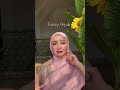 Fancy Eid Hijab Tutorial ✨ Elegant Glam Look for Muslim Girls