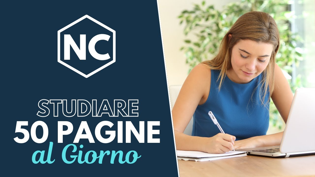 Come e Perché Dovresti Studiare 50 Pagine al Giorno - YouTube
