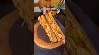 Cheesy Chicken Sandwich by Dietitian Faryal Tahir😍#viral #youtubeshorts #shorts #shortvideo
