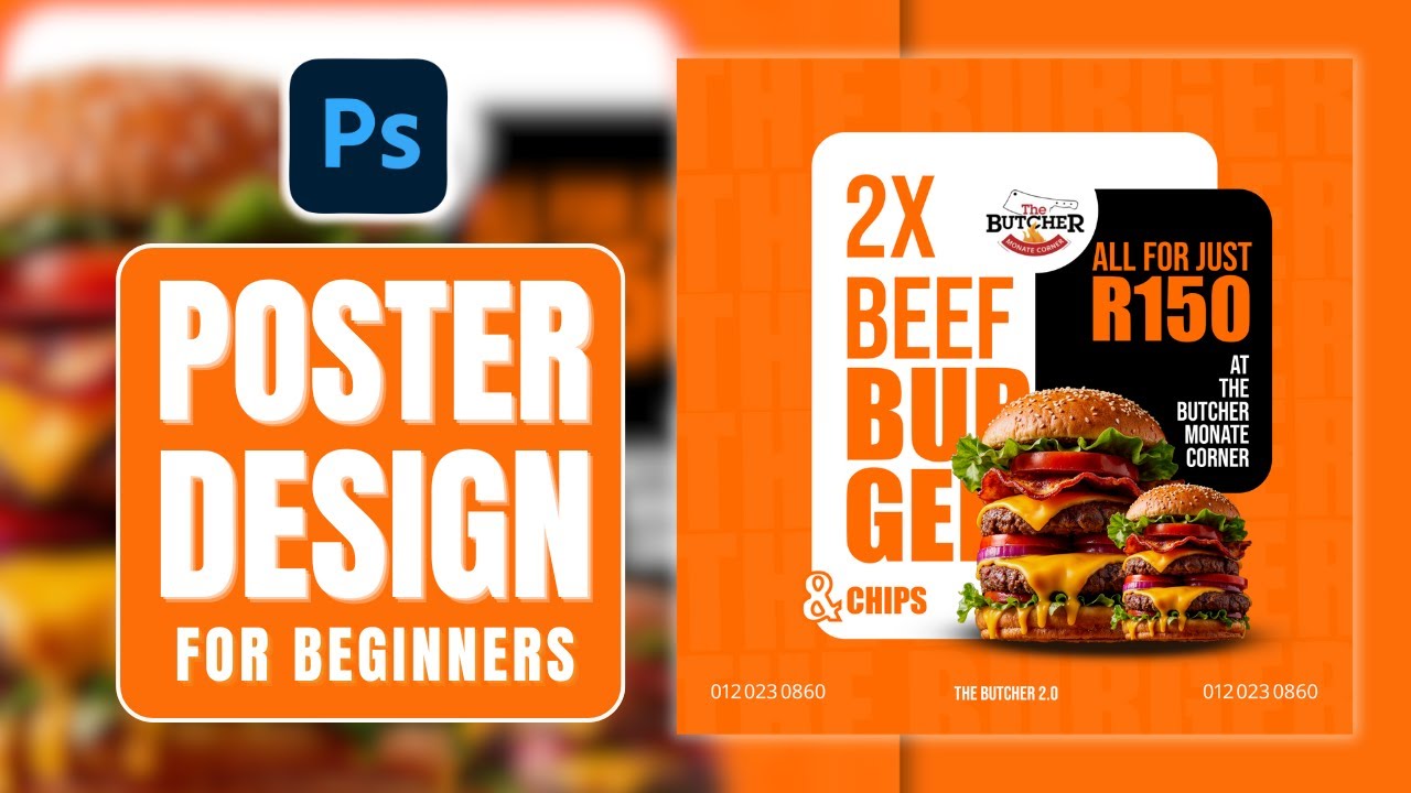 Poster Design in Adobe Photoshop | Complete Step-by-Step Tutorial for ...