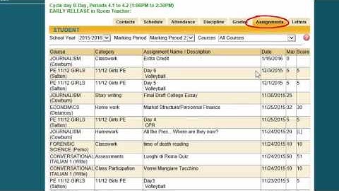 Navigating the Parent Portal