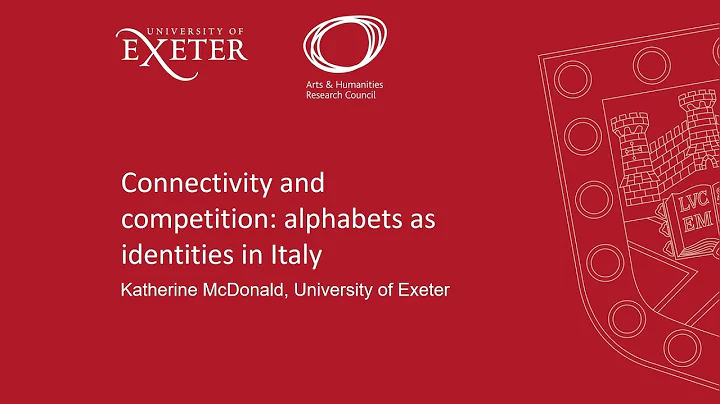 Dr Katherine McDonald - Connectivity and Competiti...